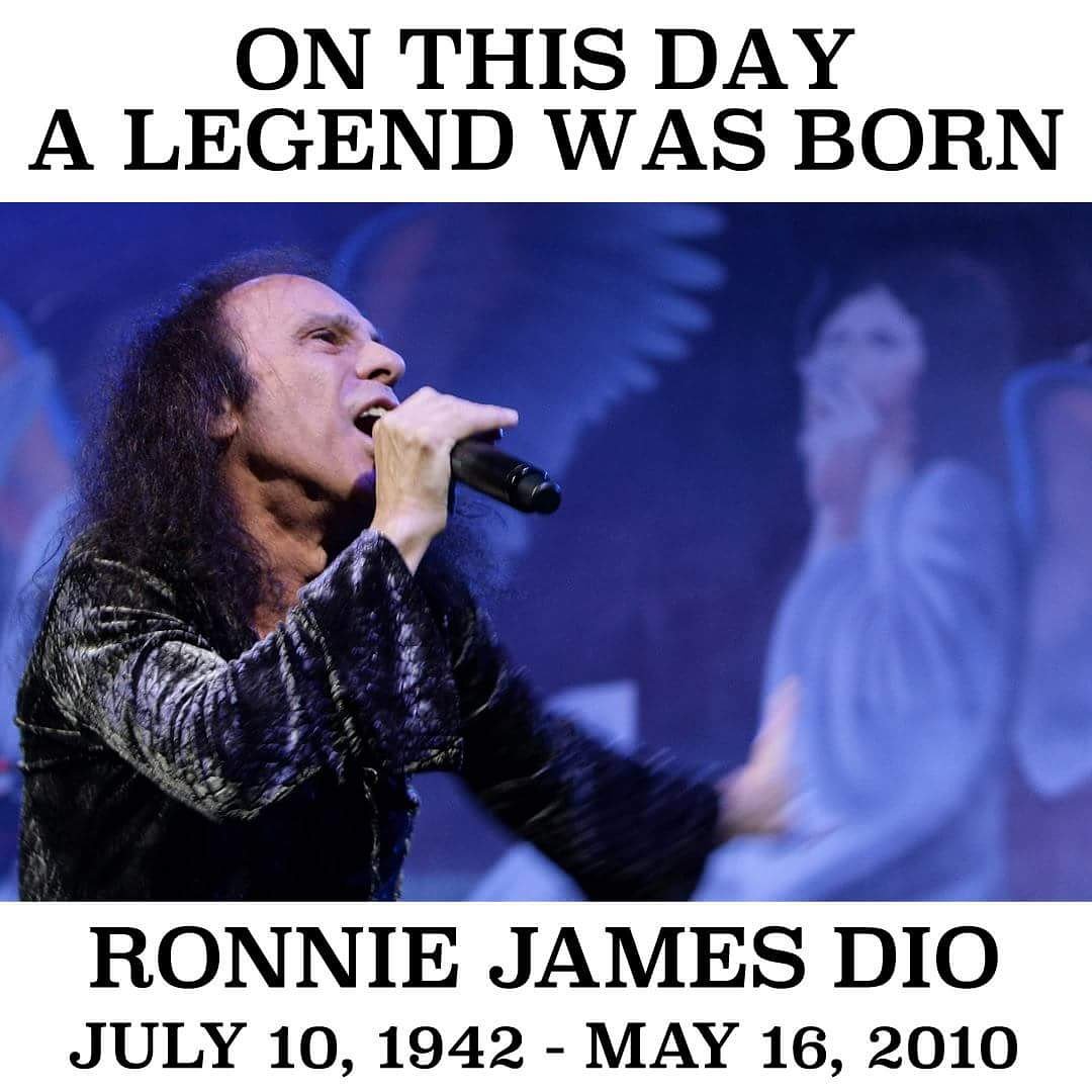 Happy Birthday Ronnie James Dio!!! 