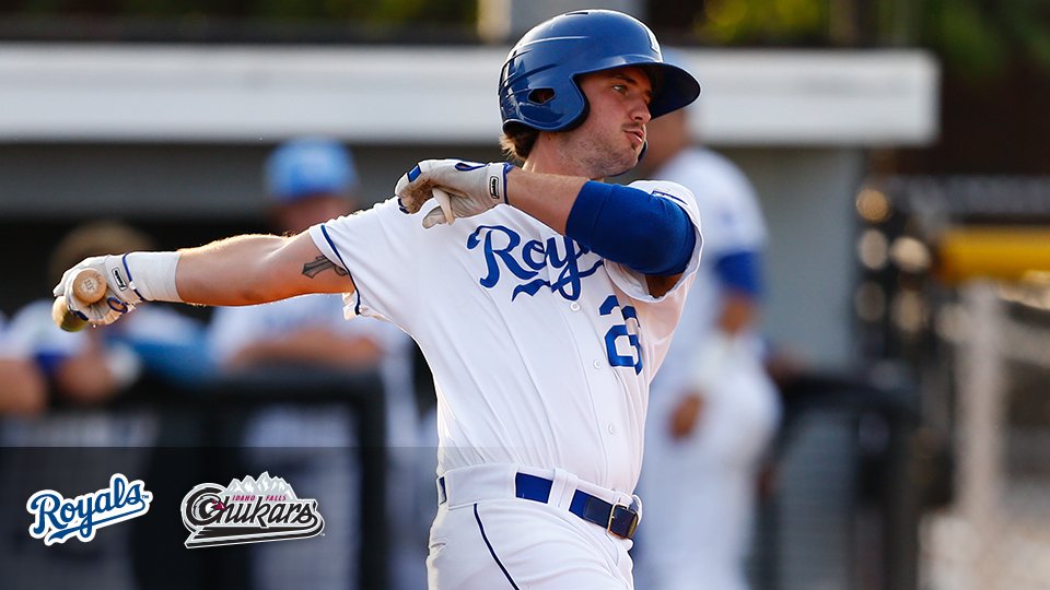 MiLB's tweet photo. #Royals prospect Reed Rohlman compiled seven RBIs with a triple and a homer for the @ifchukars on Tuesday night, a performance that highlights an eight-game hitting streak in which he's gone 17-for-35 (.486) at the plate. https://t.co/X04rI4Jov0 https://t.co/mkEKxxXTDZ