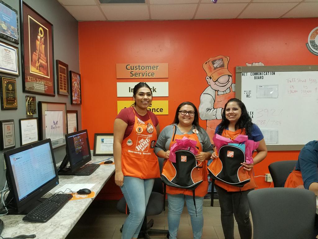 So proud of my team selling over 40k each in last weeks sales!! Thank you Cynthia,  Karina, and Alma(missing in picture)!