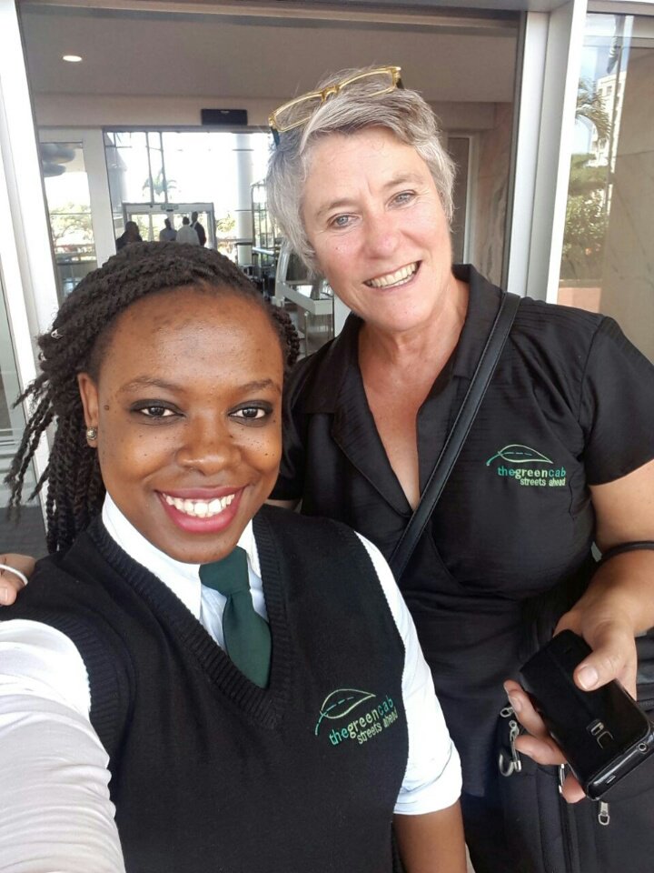 TheGreenCabSA's tweet photo. @moovnman @Foundation_KD @UOPX As women represent a mere 2% of drivers in the taxi/cab sector in South Africa...we plan to start a free driving academy to incubate and fast-track them into a franchisee ignition programme! Want to moovn with us in SA?! https://t.co/TW3JFA2Qih #moovnwomen https://t.co/mpCjEYYfRI