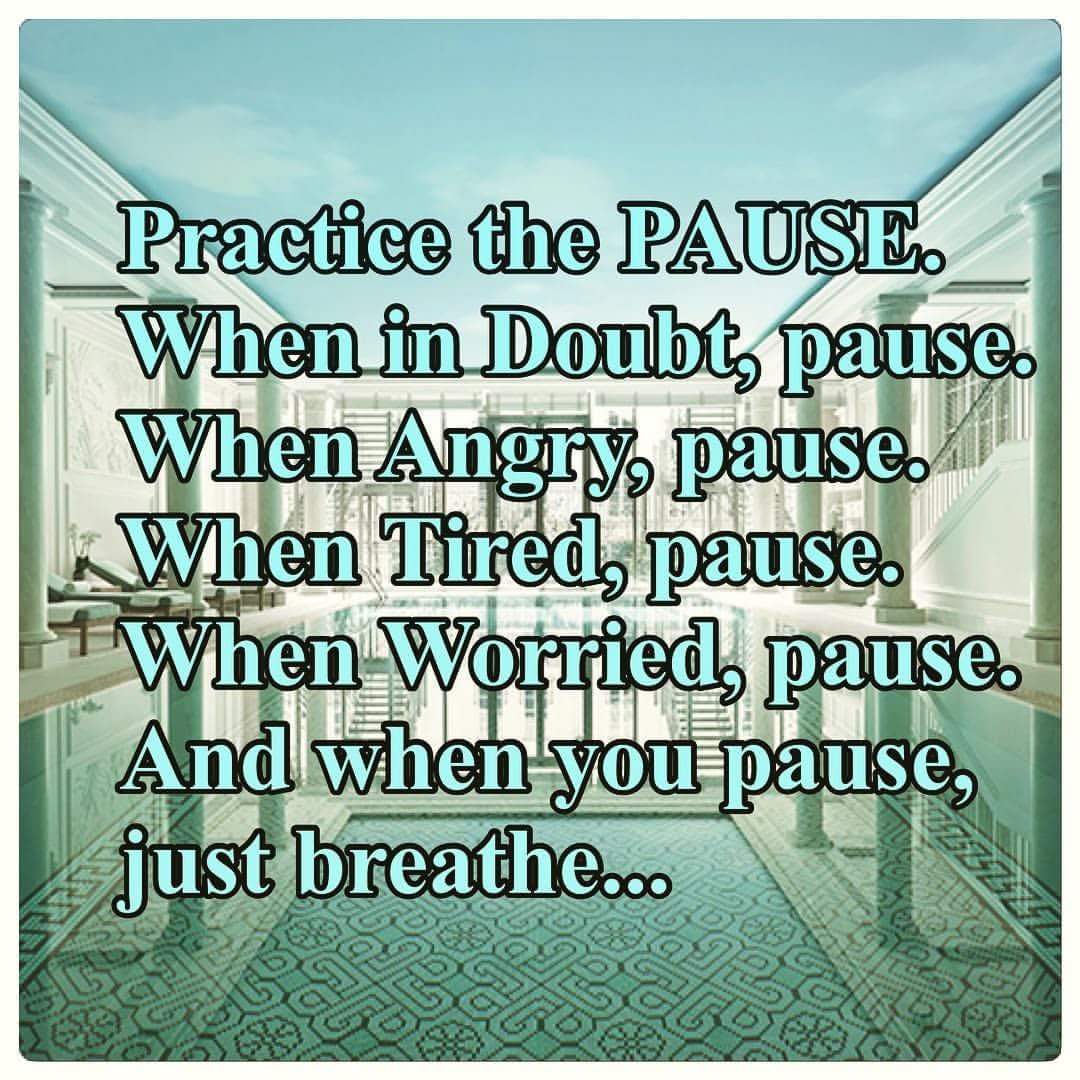 ShaunGrayBScHon's tweet photo. Practice the PAUSE ♥ https://t.co/lKBT7ilyNi
