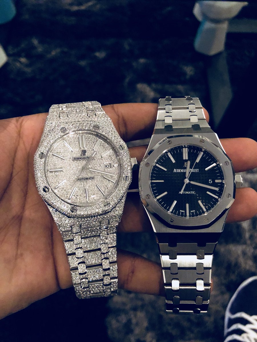 Which one should I wear today. LEFT or RIGHT? #APgang #APBoys #AudemarsPiguet
