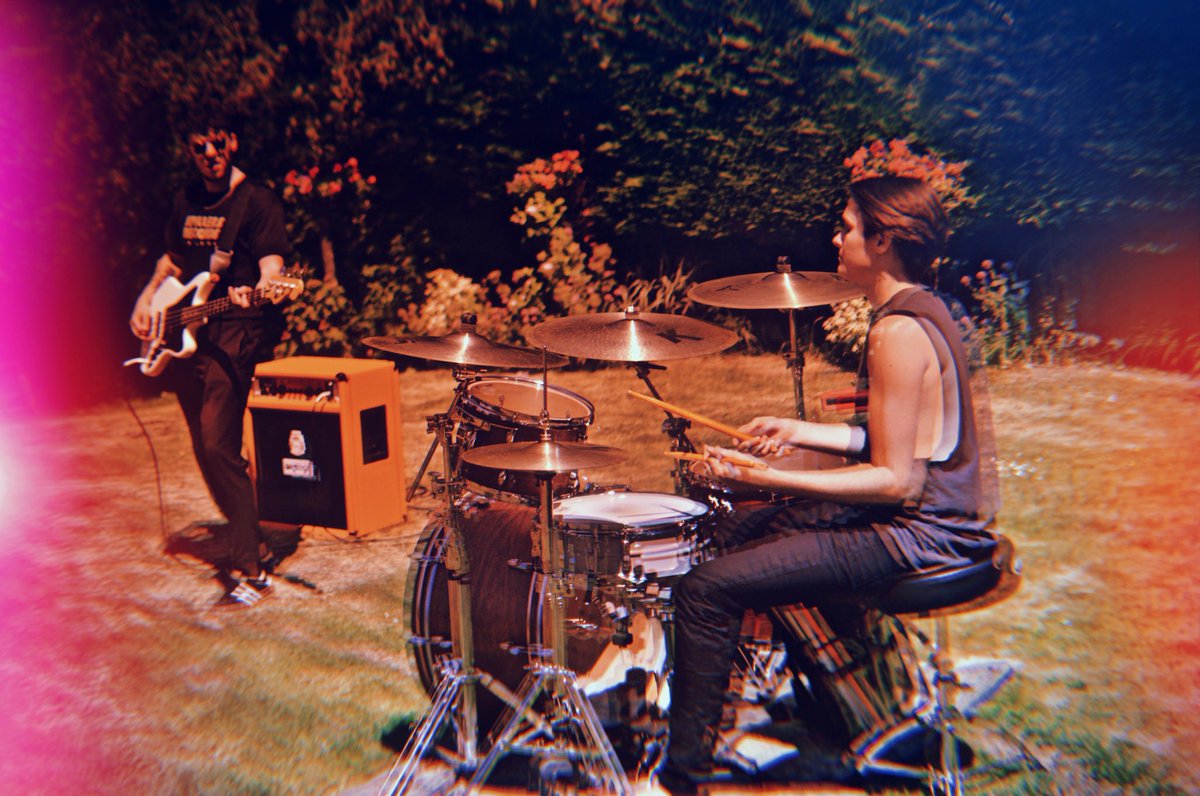Filming our latest video on the hottest day of the year this weekend was a sweaty decision 😰☀️ 📷: <a href="/beth_halls/">beth nicholas</a>