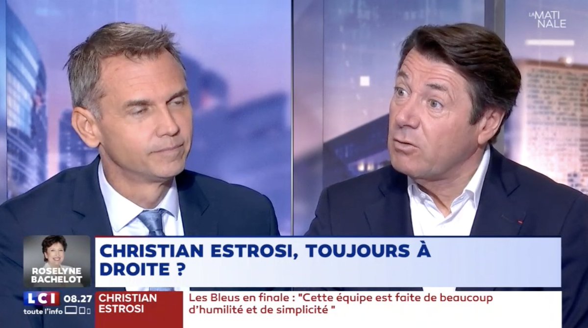 .@cestrosi : « Aux #Regionales2015 avec @xavierbertrand nous avons gagné contre les deux Le Pen. @NicolasSarkozy avait fait le juste choix pour barrer la route au Front National. » #LaMatinaleLCI