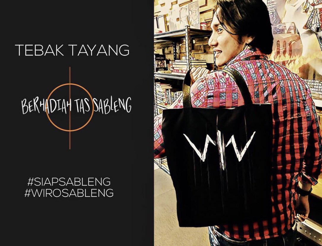 5. Pemenang: 10 orang yg tebakannya benar &amp; gaya paling sableng.
6. Pemenang diumumumkan 13 Juli 2018 di @wirosablengofficial
7. Keputusan juri tidak dapat diganggu gugat
#SiapSableng #WiroSablengAgustus2018 #LifelikePictures #20thCenturyFox #20thCenturyFoxID 
Supported by tokome