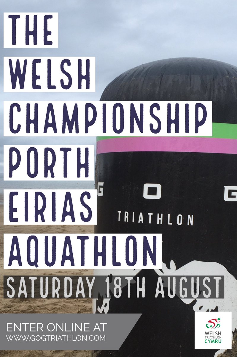 There are still entries available at the magnificent Porth Eirias Aquathlon &amp; @WelshTriathlon Aquathlon Championships! Enter now 🏊‍♀️🏃‍♂️🏆
<a href="/CardiffUniTri/">Cardiff Uni Tri Club</a> <a href="/CardiffTri/">Cardiff Triathletes</a> <a href="/NEWTriathlon/">NEWT</a> <a href="/Sportconwy/">Sport Conwy</a> @Pencoed_Tri <a href="/CelticTri/">Celtic Tri 🏊🏻‍♂️ 🚴🏻‍♀️ 🏃 🔴⚫️⚪️</a> #tritalk #triathlon