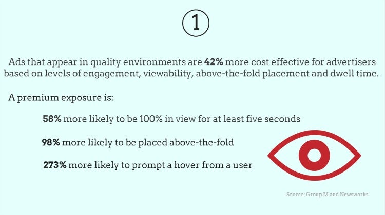 FluidAds's tweet photo. via @marketingweek "Quality online environments 42% more cost effective for advertisers". https://t.co/sOjl4ovxPk #adtech #contextual #displayadvertising #postGDPR #ROI https://t.co/lXE8W3pBzn