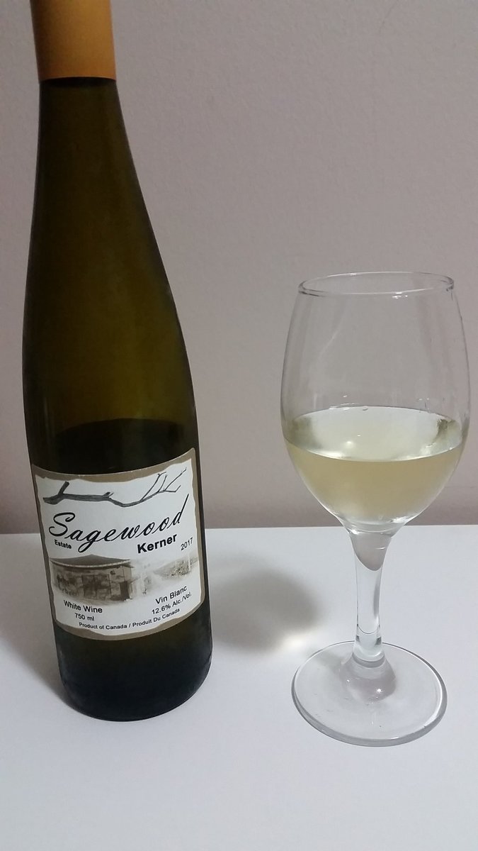 This Kerner is a tasty treat from <a href="/sagewood_winery/">Sagewood Winery</a> !!! #explorekamloops #KamloopsJEEPtour
