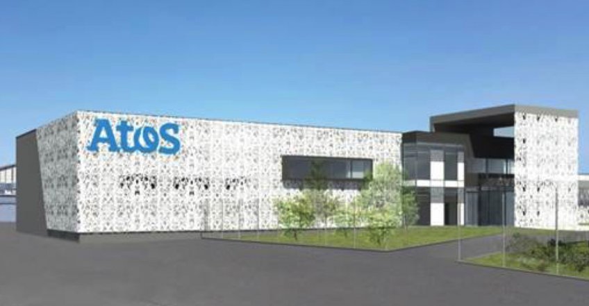 Le leader Européen du supercalcul @Atos construit à #Angers son centre mondial d'essais de supercalculateurs. ouverture prévue en mars 2019 courrierdelouest.fr/actualite/ange…