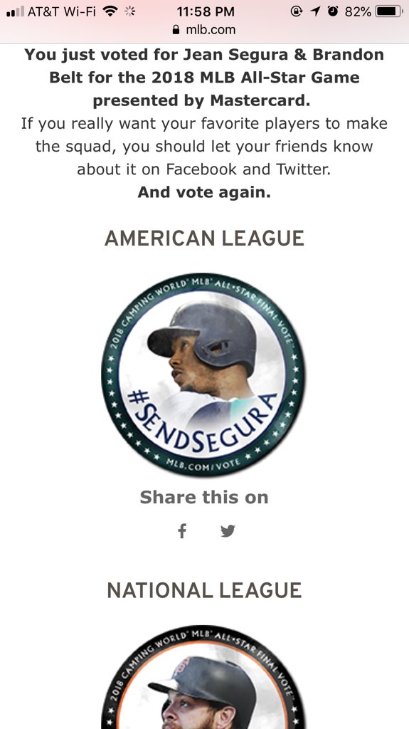 baronhobo's tweet image. #SendSegura is no joke. Be part of the bandwagon to send the deserving #HittingMachine to the @AllStarGame. Vote, often! mariners.com/vote