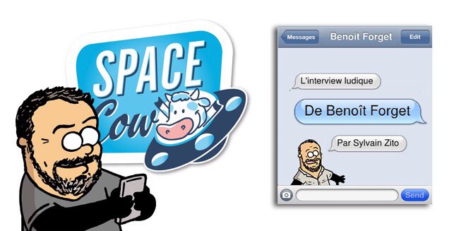 À l’occasion du lancement de la collection jeunesse de Space Cowboys judicieusement appelée Space Cow, Benoît Forget, le créateur des éditions Purple Brain, s’est prêté au jeu de l’interview Messenger de Sylvain Zito.

unmondedejeux.blog.lemonde.fr/2018/07/10/lin…