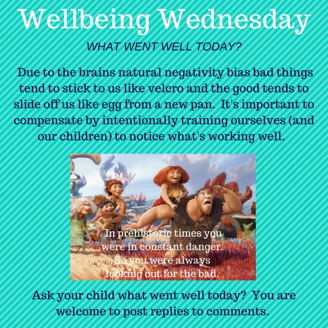 cambridgepstas's tweet photo. #WellbeingWednesday - This was missed last week, but it's just as good right now! What is going well on your holiday? Where our focus goes our energy flows... are you focusing on what is working well? #wellbeing #positiveeducation https://t.co/OIpI1Yy8Ap