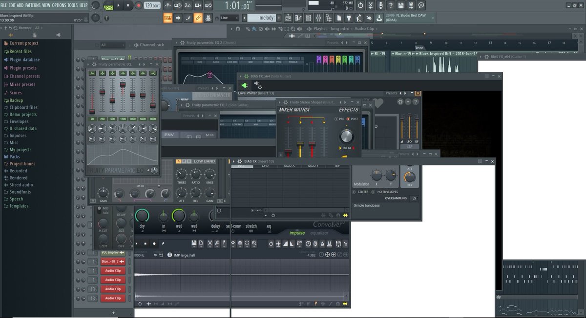 stephenson_xyz's tweet image. Working on music for a new video in the studio :) 

... I should really plug in my second monitor #toomanyplugins

#Flstudio