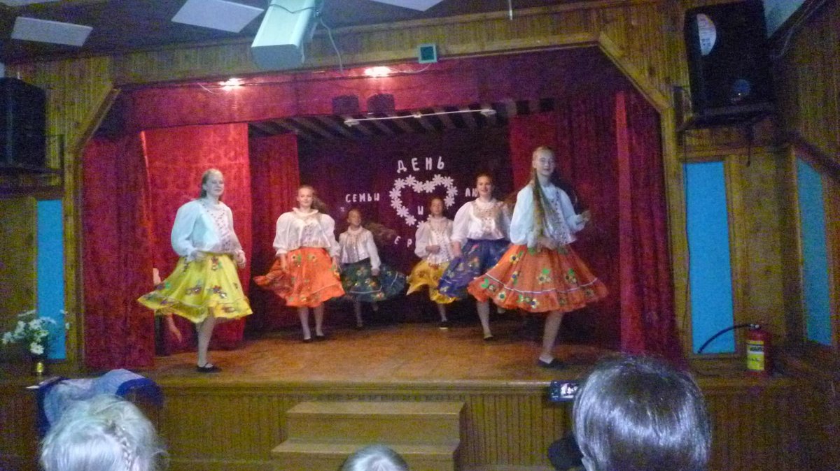 В воскресение в с. Фряньково прошло праздничное мероприятие посвященное Дню семьи