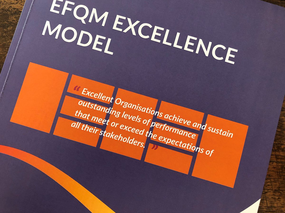 EFQM's tweet photo. YOUR CONTRIBUTION TO THE EFQM EXCELLENCE MODEL 2020 IS IMPORTANT TO US!
https://t.co/RTH31MVGpj https://t.co/umysvPL22K