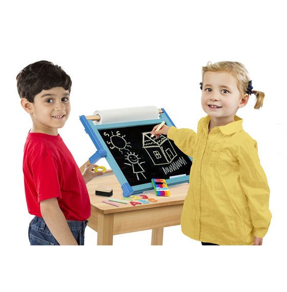 Let's get ARTY with the Melissa and Doug Deluxe Double-Sided Tabletop Easel 

👉 FUDDYDUDDY.IE 👈