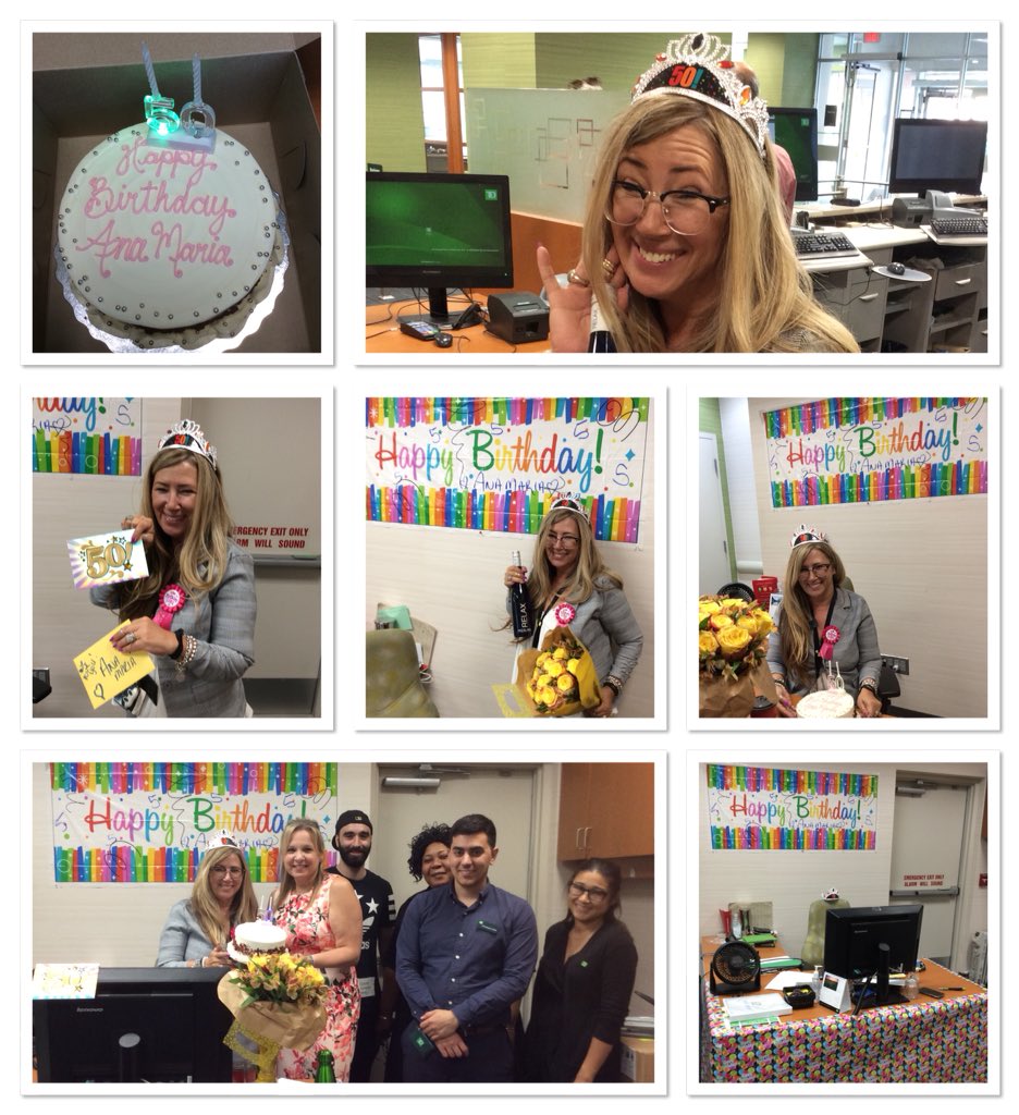 TinaCoppola_TD's tweet photo. Happy 50th Milestone Birthday @am.almeida68 Thanks for all you do for me and the team!!!! Cheers and Enjoy! #BestMCSever #Rockstar #teamchearleader #manymoreyears #fabulous50 https://t.co/vNoNEByMkq