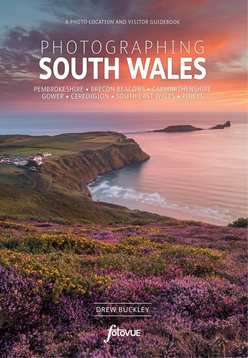 A week to go and photo-location book the nine is published. Drew Buckley’s Photographing South Wales. #fotovue