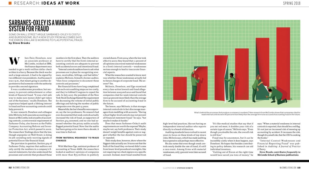 Nice work by Stephan Schmitz for McCombs Business Magazine #illustration #charts