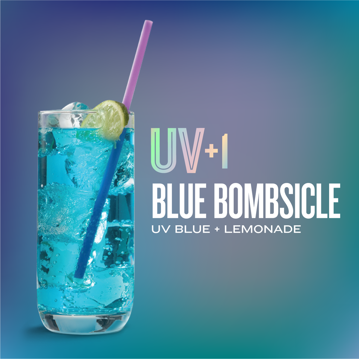 uv_vodka's tweet photo. It’s like fireworks of flavor in your mouth 🎆 UV Blue Bombsicle: UV Blue + Lemonade. #uvblue #noendweekend https://t.co/Qdmil2kckS
