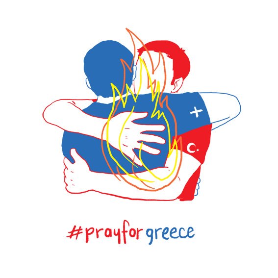 QldMaan's tweet photo. #PrayForGreece  #Komşu  #Greece  #Griechenland https://t.co/ylmycVGEFD