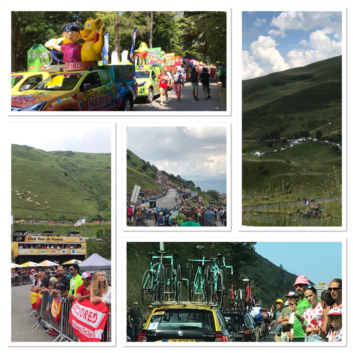 Journée inoubliable sur le TDF étape dans les Pyrénées vécue au cœur de la course. Merci à nos pilotes ASO #Onsite #Adecco <a href="/vincebuschel68/">buschel</a> <a href="/nicolasvial2/">nicolas vial</a> <a href="/SAMSON309/">CS</a>