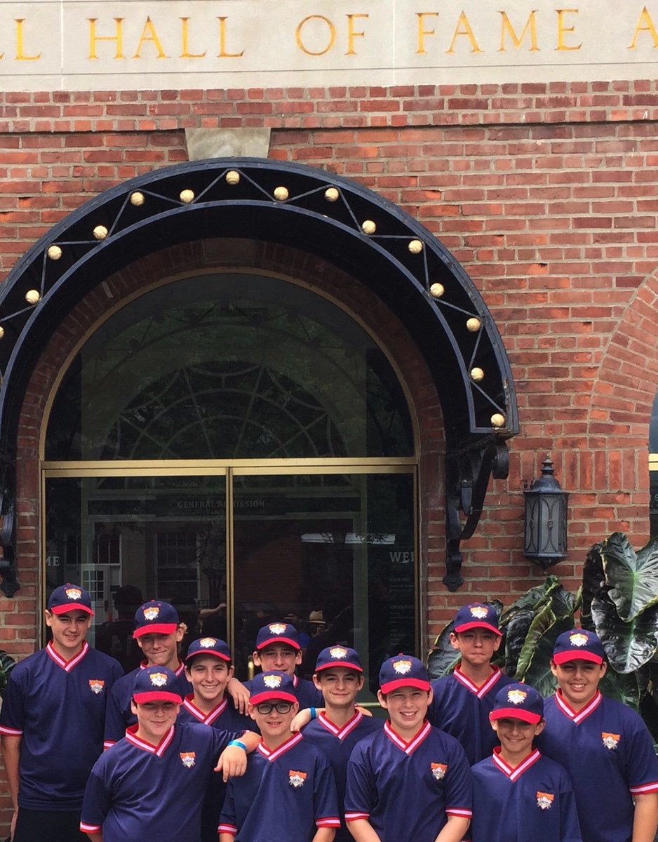 JustinPRadley's tweet photo. @201812u BATRS at the Baseball Hall of Fame. https://t.co/h0968Ul04V