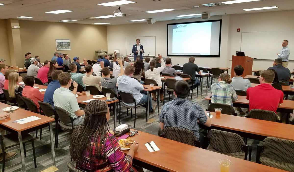 KirlinDB's tweet image. Packed house in Charlotte today during the #Kirlin Early Career Lunch &amp;amp; Learn -- The Basics of Mechanical Systems. There is still time to sign up for our last one in Raleigh 8/1! Register here: zurl.co/FsTk  
Thanks to @TraneCommercial for the use of their space!