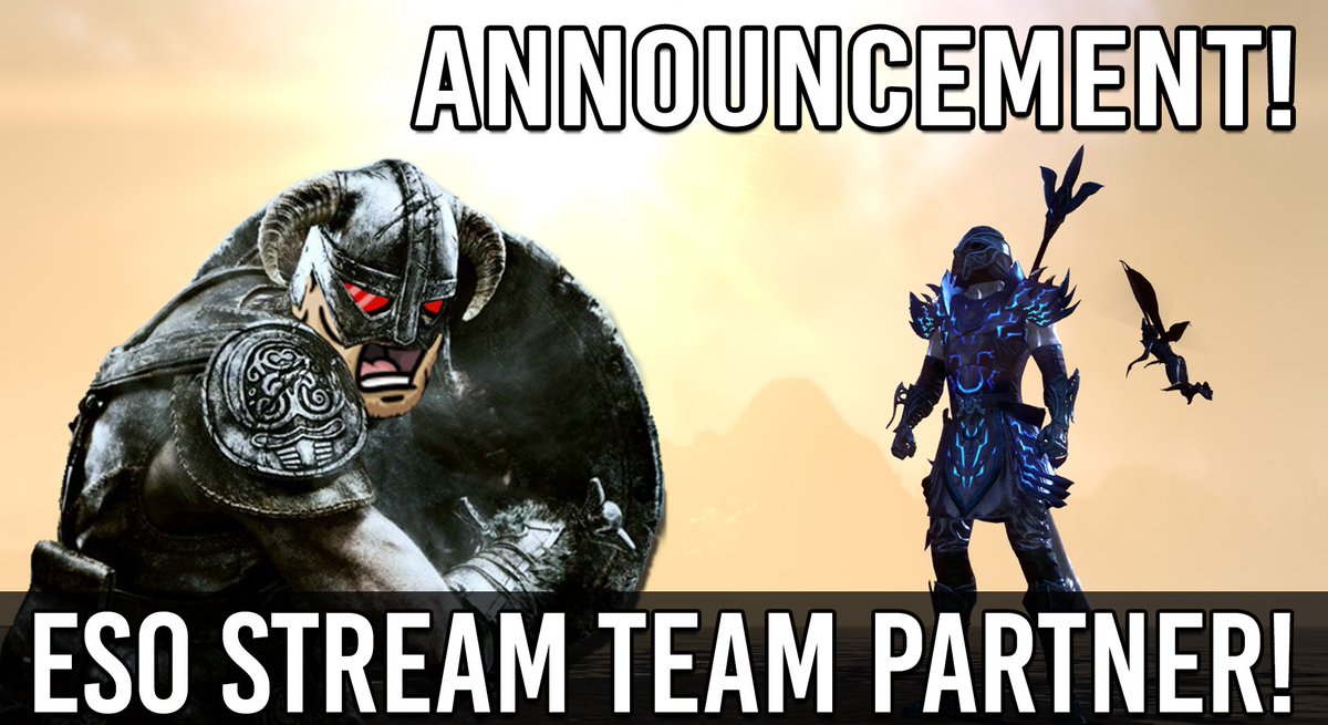 JebroUnity's tweet photo. LIVE - https://t.co/sqSpdIPU21 ALSO! An announcement! We have been invited to the @TESOnline Stream Team! @GinaLBruno thanks so much for giving our community this awesome opportunity! Im looking forward to more epic ESO times! Guild Hall purchasing as well today! #Summerset https://t.co/BKmMwKWxH6