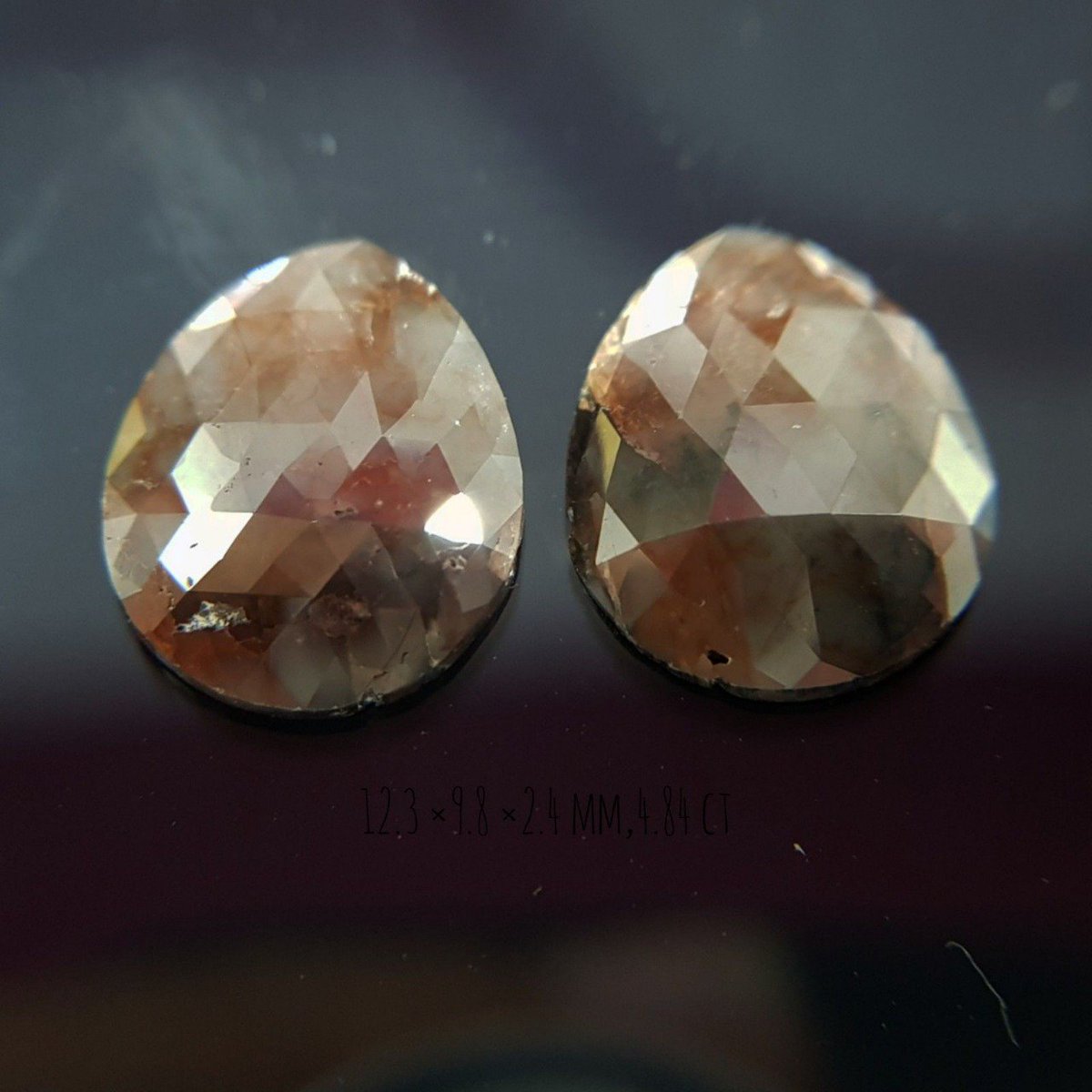 4.84 Ct Natural Fancy Color Pear Shape Loose Diamond Pair For Earring

12.30 X 9.80 X 2.40 MM

henilimpex.com
Email: henilimpex@gmail.com

#pear #naturaldiamond #fancydiamonds #earrings #loosediamond #conflictfreediamonds #colordiamonds #diamondpair !!! Price for DM !!!!