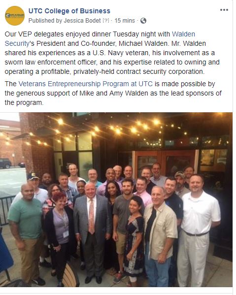 Thank you Mike Walden!