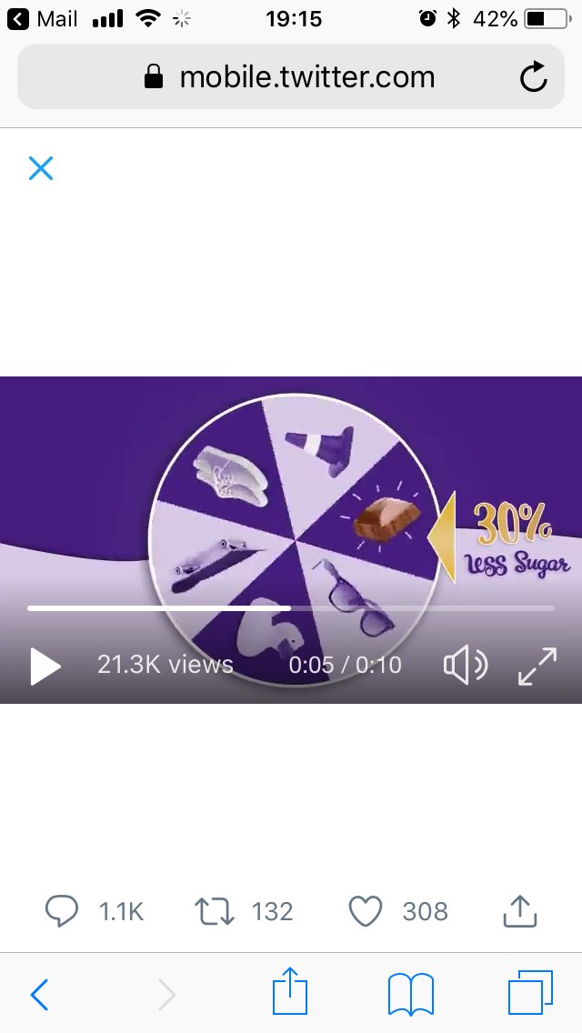JennyLewis10's tweet photo. @CadburyUK #CDM30 @cadburyuk https://t.co/vHkr8K3zeY