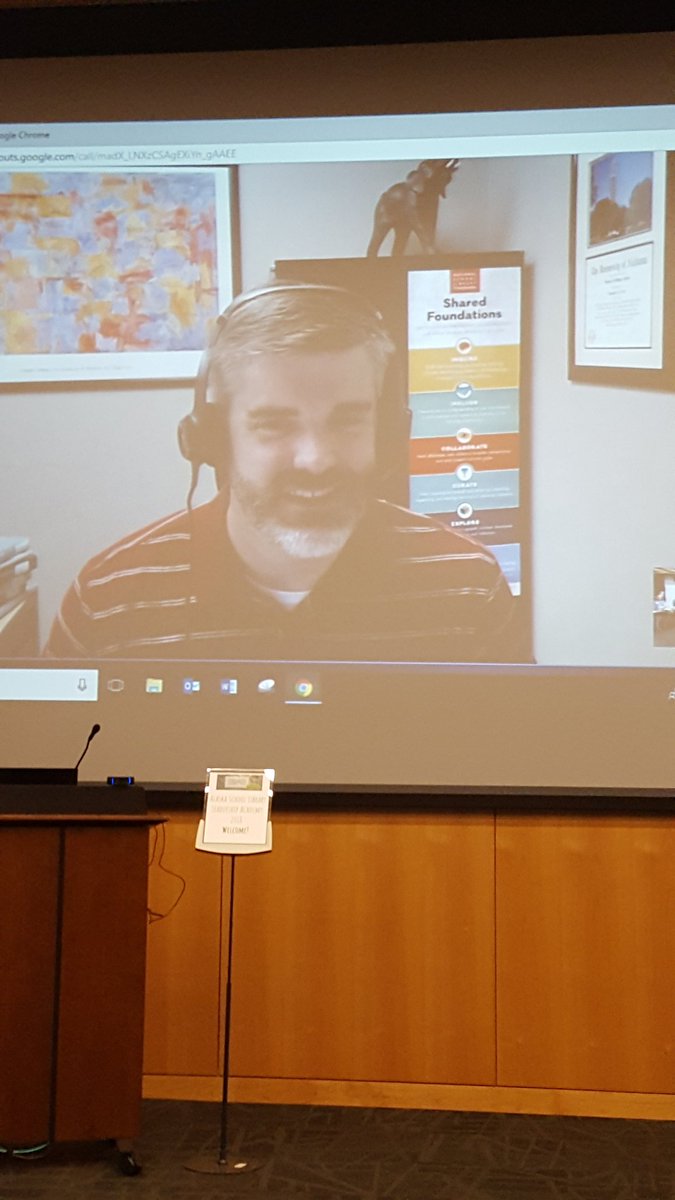 PamVerfaillie's tweet photo. Good to see you Steven Yates @HeyLibraraman! Thanks for joining us at #SLLA! https://t.co/LoheCm4Lir