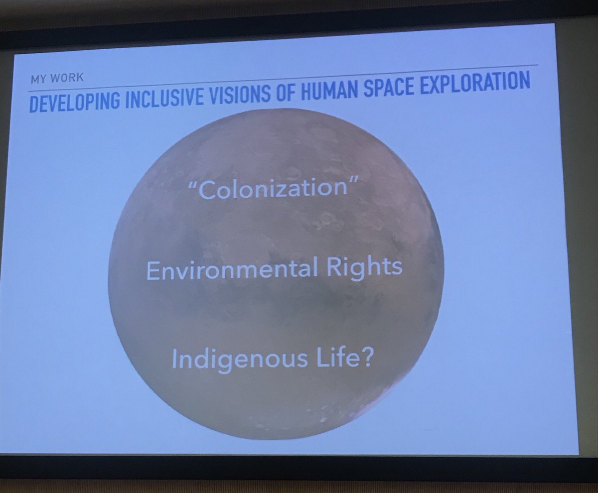 “The way we talk about space exploration matters” <a href="/shaka_lulu/">Martijn</a> is blowing my mind rn! 🌙⭐️💫<a href="/ncsulibraries/">NC State University Libraries</a> I.T. Littleton Seminar