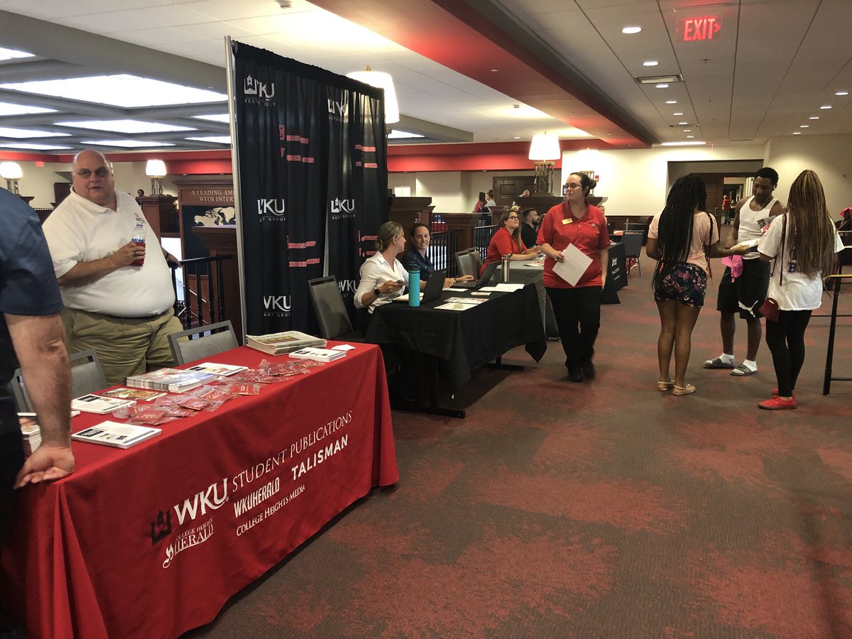 Summer Start students take part in a WKU info fair!! #wkusummerstart