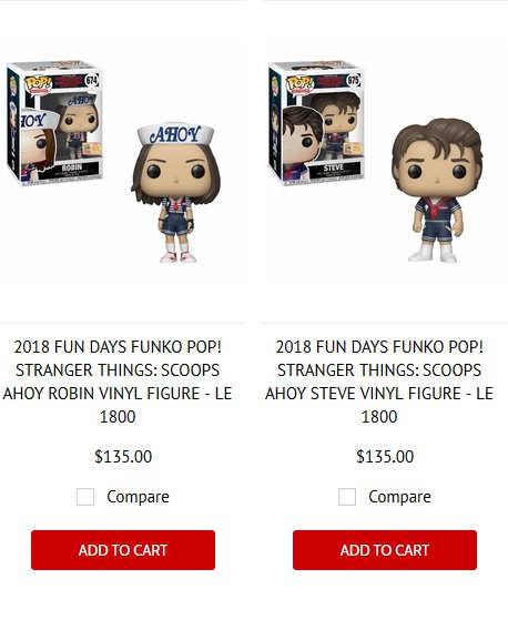 Funko Pop Hunters On Twitter Ahoy Robin And Steve Up On Gemini