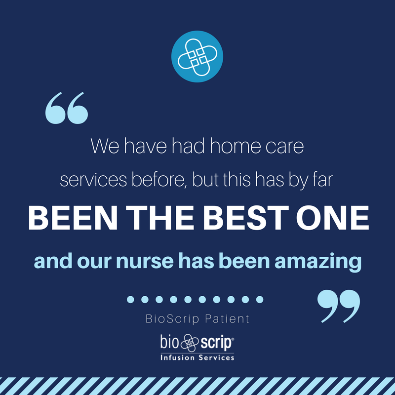 BioScripInc's tweet photo. We strive to be the best! #bioscrip #bioscripmatters #wednesdaywin #best #infusion #nurses #homecare #care#amazing #health #customer #patient #cutomerservice https://t.co/k1XYO0FqcY