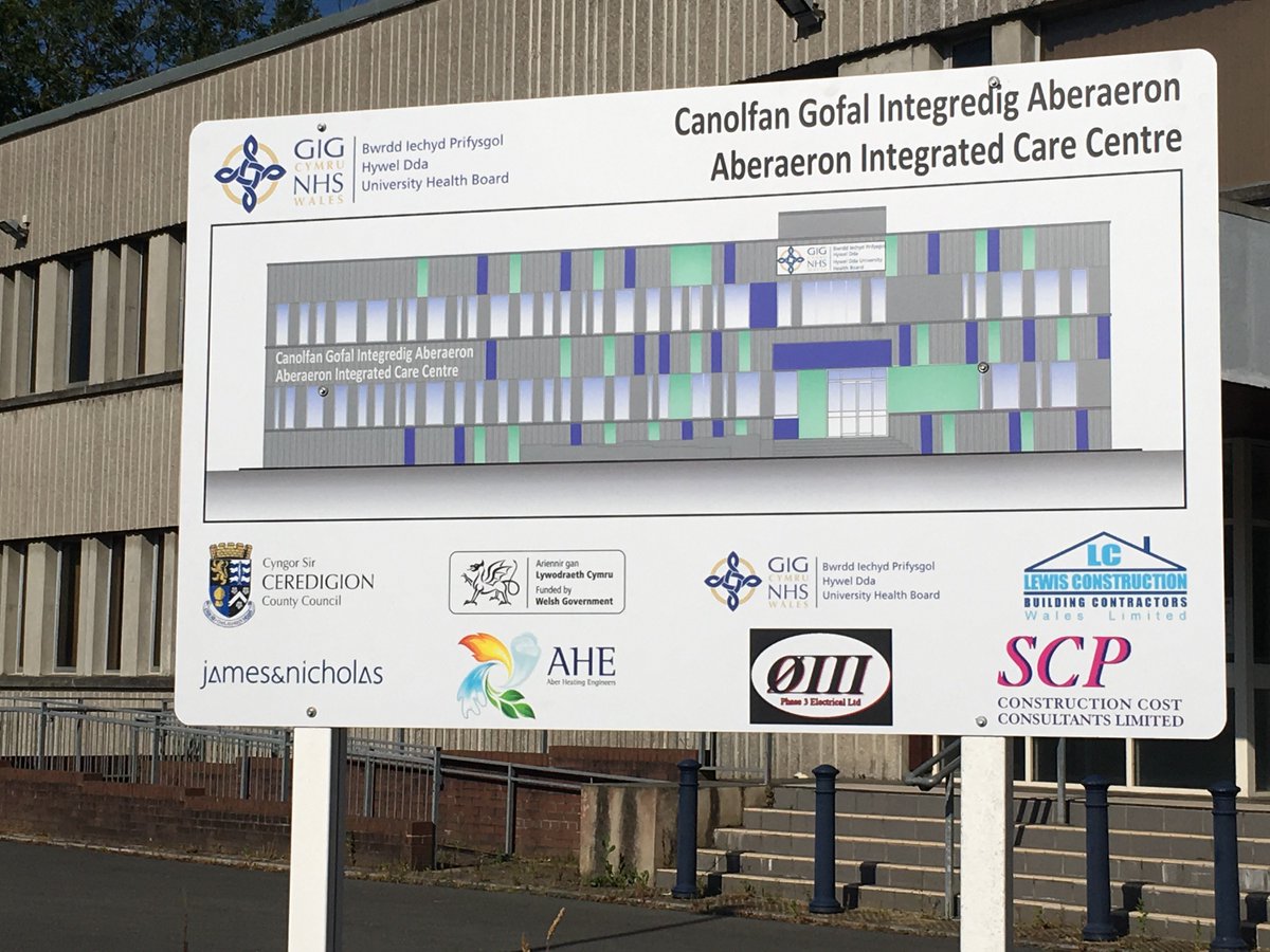 Hywel Dda Uhb On Twitter Renovation Work To Transform A Former Office Block In Aberaeron Into A Brand New Integrated Care Centre With Health And Social Care Services Has Begun After Welsh