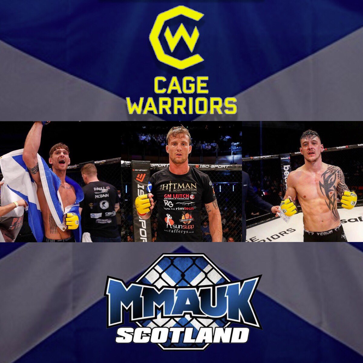 WeAreMMAUK's tweet image. Retweet if you think @CageWarriors should come back to Scotland 🏴󠁧󠁢󠁳󠁣󠁴󠁿 
Would sell out easy with @HitmanHouston90 , Paull Mcbain and @scottmalone265 on the card 🤛💪👊
#MMAUK #CageWarriors #MMAScotland