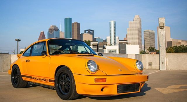 p911r's tweet image. The Bulldozer... a factory Signal Yellow 911SC... currently stuck in build purgatory with a nice new shiny paint but no power plant. #8T1SC #911SC #classicporsche #p911r ift.tt/2OgyEny