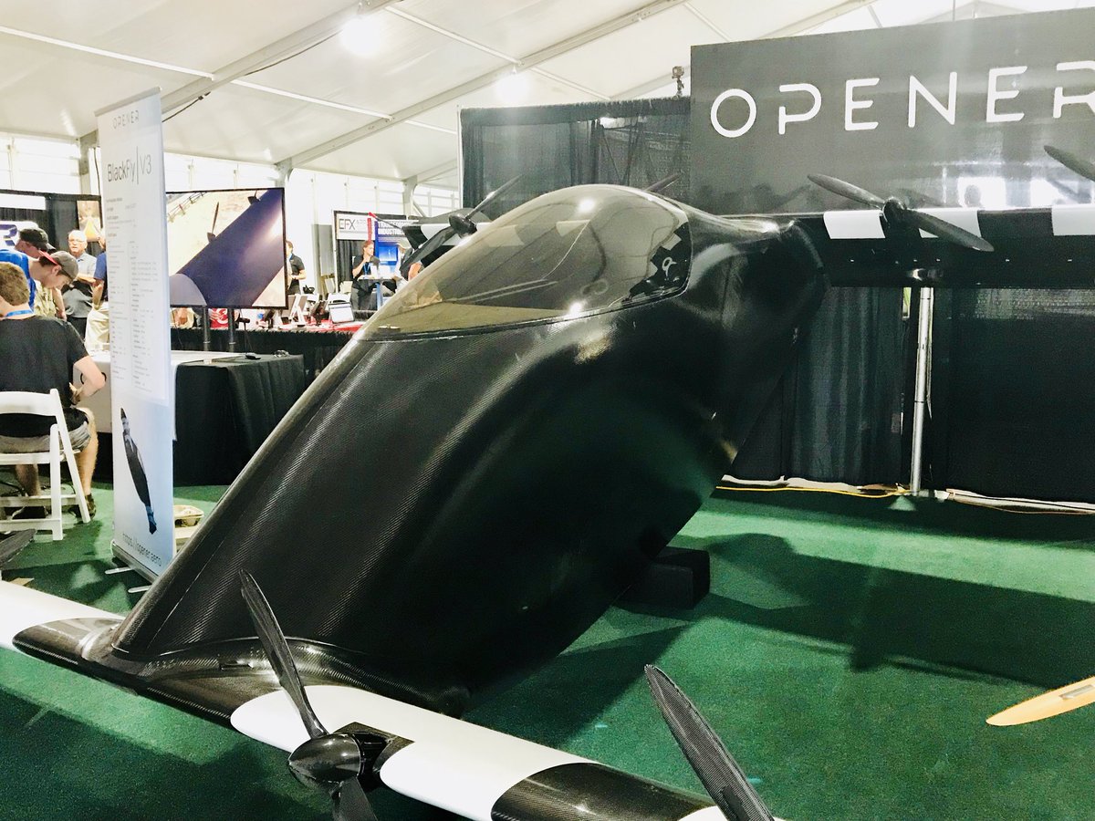 FAANews's tweet image. Acting #FAA Administrator Dan Elwell checked out the @openeraero BlackFly VTOL ultralight which has an all electric propulsion system. #OSH18 #FlySafe