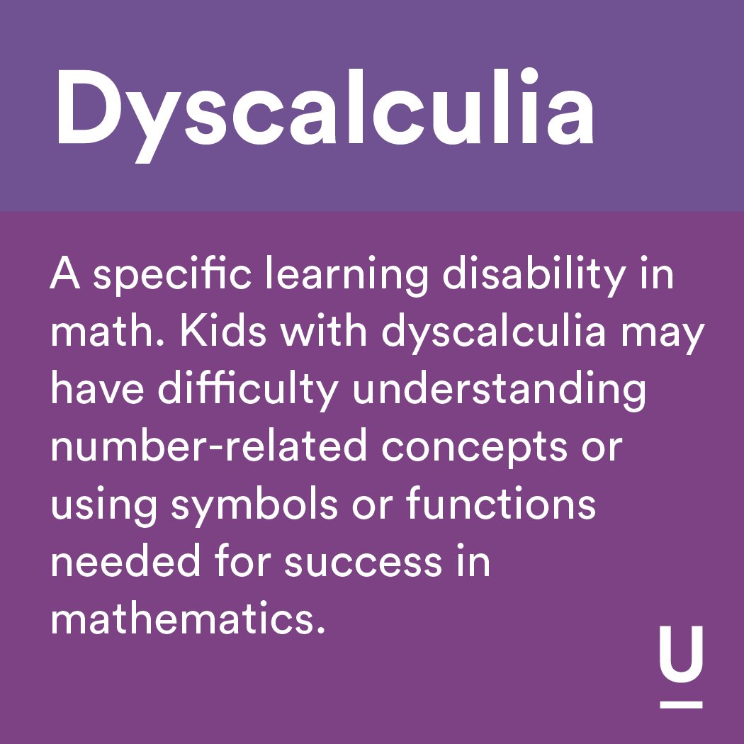 UnderstoodOrg's tweet image. They may sound similar, but they affect kids in different ways. #LD