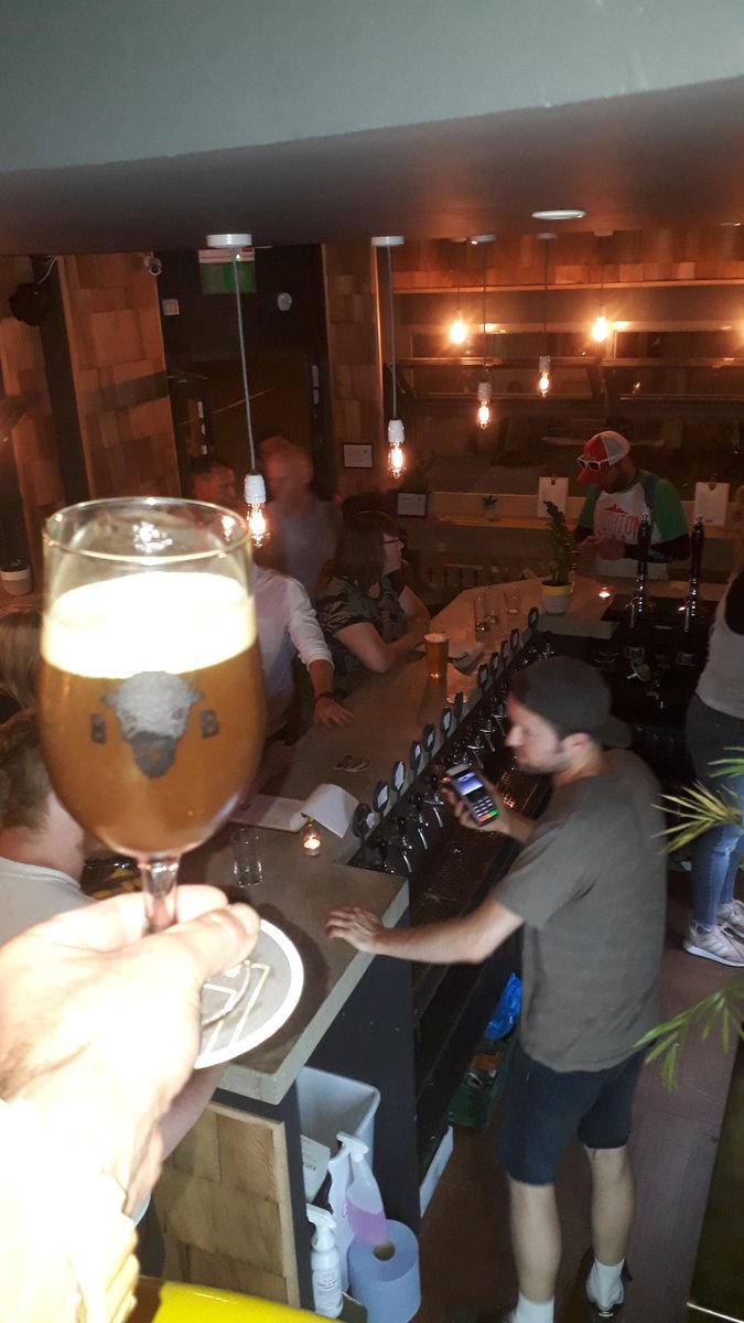 ABVMedia's tweet photo. "Double Peanut Butter Stout"!!??...didn't know there was such a thing, but sign me up. Like, now! @bisonbeer - full of surprises at their new North Road venue. https://t.co/imuR4MXLMA