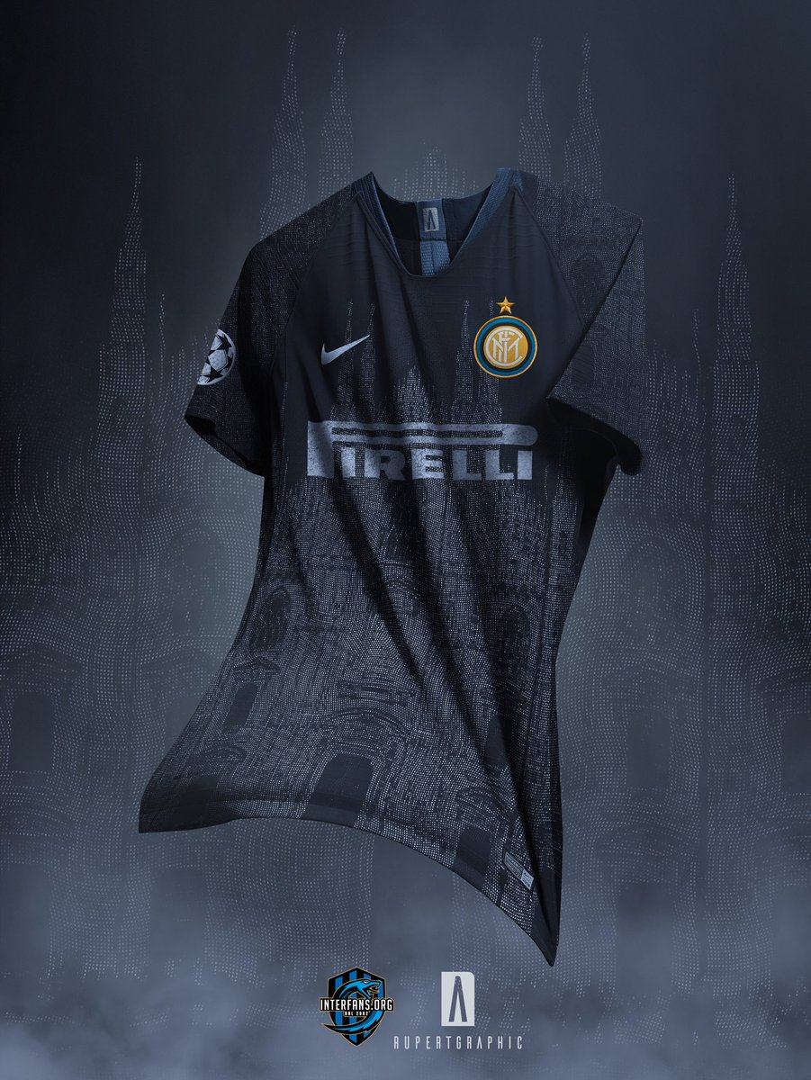 rupertalbe's tweet photo. Basate sulle indicazioni dei tifosi raccolte da @interfansorg ecco la terza maglia grigio blu a tema ‘Duomo’ | @Inter  #inter #concept https://t.co/H5cni55CBp