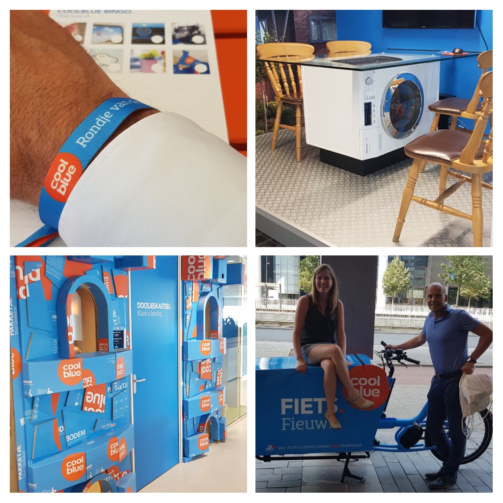 Inspiratie opdoen met <a href="/VanWijnenGroep/">Van Wijnen</a> Noord bij <a href="/Coolblue/">Coolblue</a> #rondjevandezaak. Mooi om zelf te ervaren hie merk- en klantbeleving tot in detail is doorgevoerd. Bedankt voor de ontvangst #Praatjesbaas Doortje 👍!