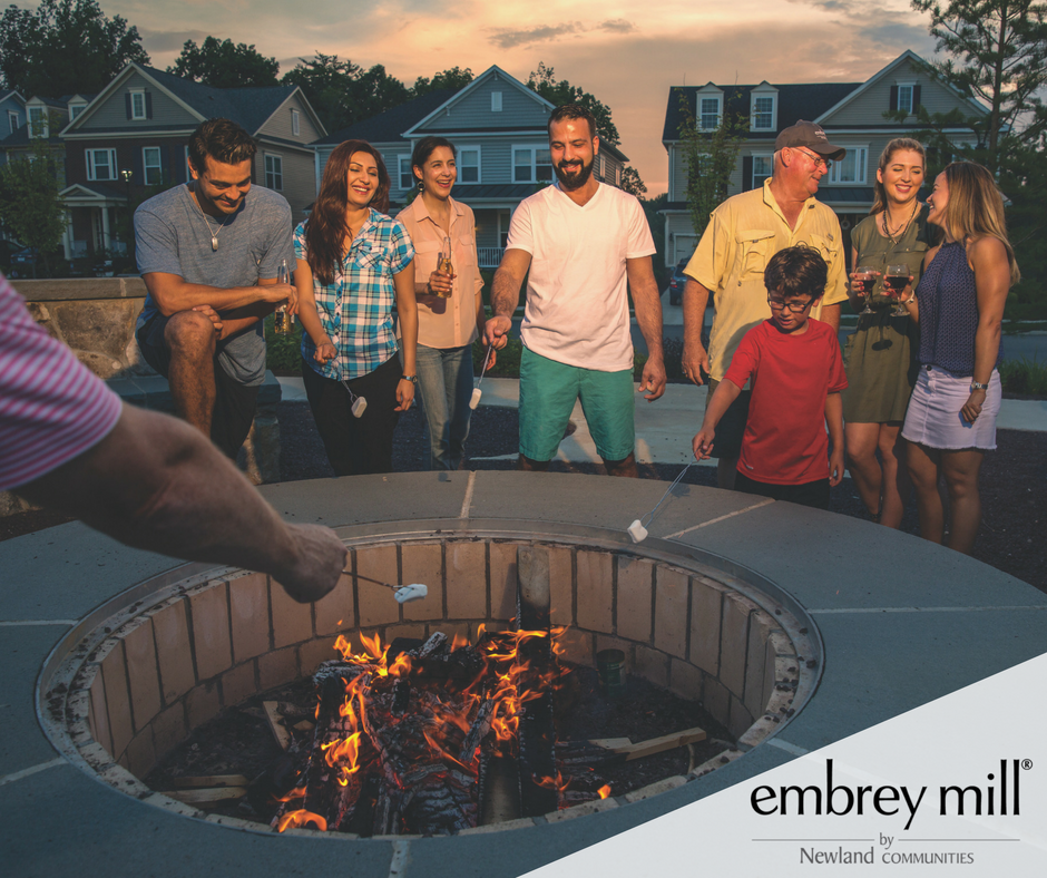 EmbreyMill's tweet photo. Sure, our parks are great for kids, but theyโre great for adults, too! Gather with family and friends at Heritage Park for a memorable summer night or play a game of cornhole at Festival Park. The choice is yours! #festivalpark #heritagepark #embreymill https://t.co/siEkpHSvMm
