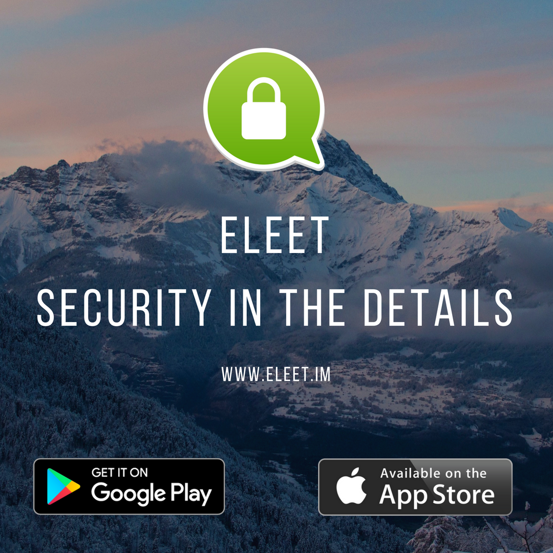 eleet_im's tweet image. Quality. ELEET Private Messenger - Security in the details.
Available on the App Store and Google Play.

#eleet #private #messenger #ios #android #windows #bitcoin #etehreum #blockchain