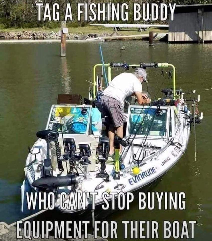 ProAnglerFL's tweet image. Pretty soon it won't even float! 
#Fishing #FishingGear #ProAngler #TheresAlwaysThatOneGuy