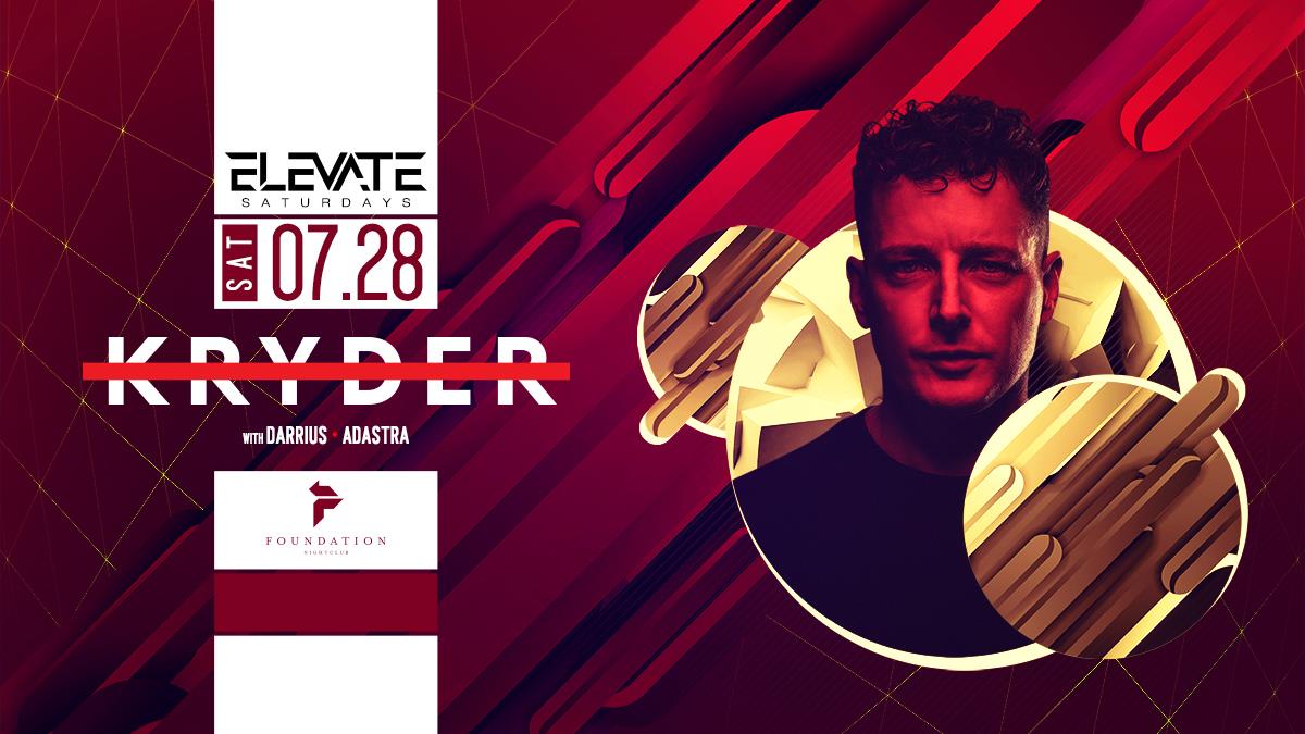 uscevents's tweet photo. ๐ป Elevate your weekend with us and @KryderMusic tonight at @FoundationSEA! #ElevateSaturdays https://t.co/my4R2X8637