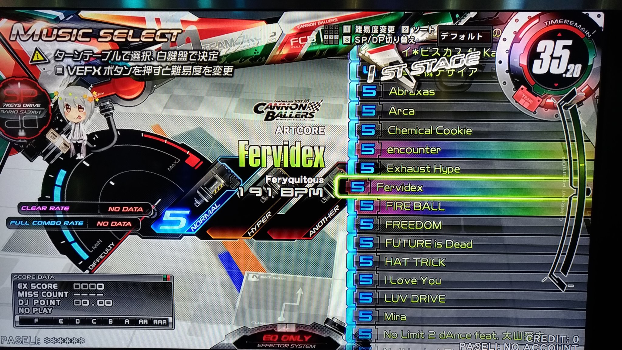 Bemanistyle On Twitter Beatmania Iidx 25 Cannon Ballers New